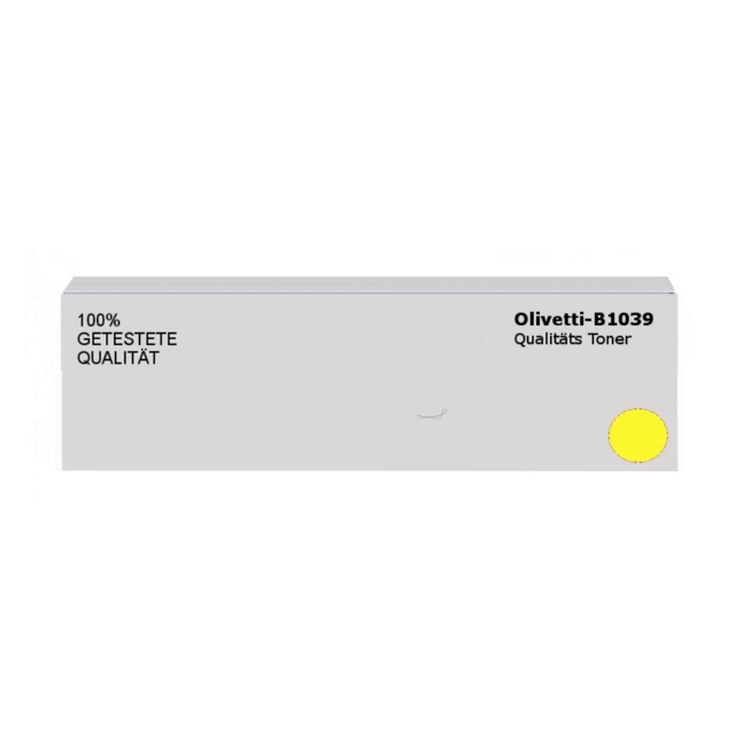 Toner d'origine Olivetti B1039 - jaune