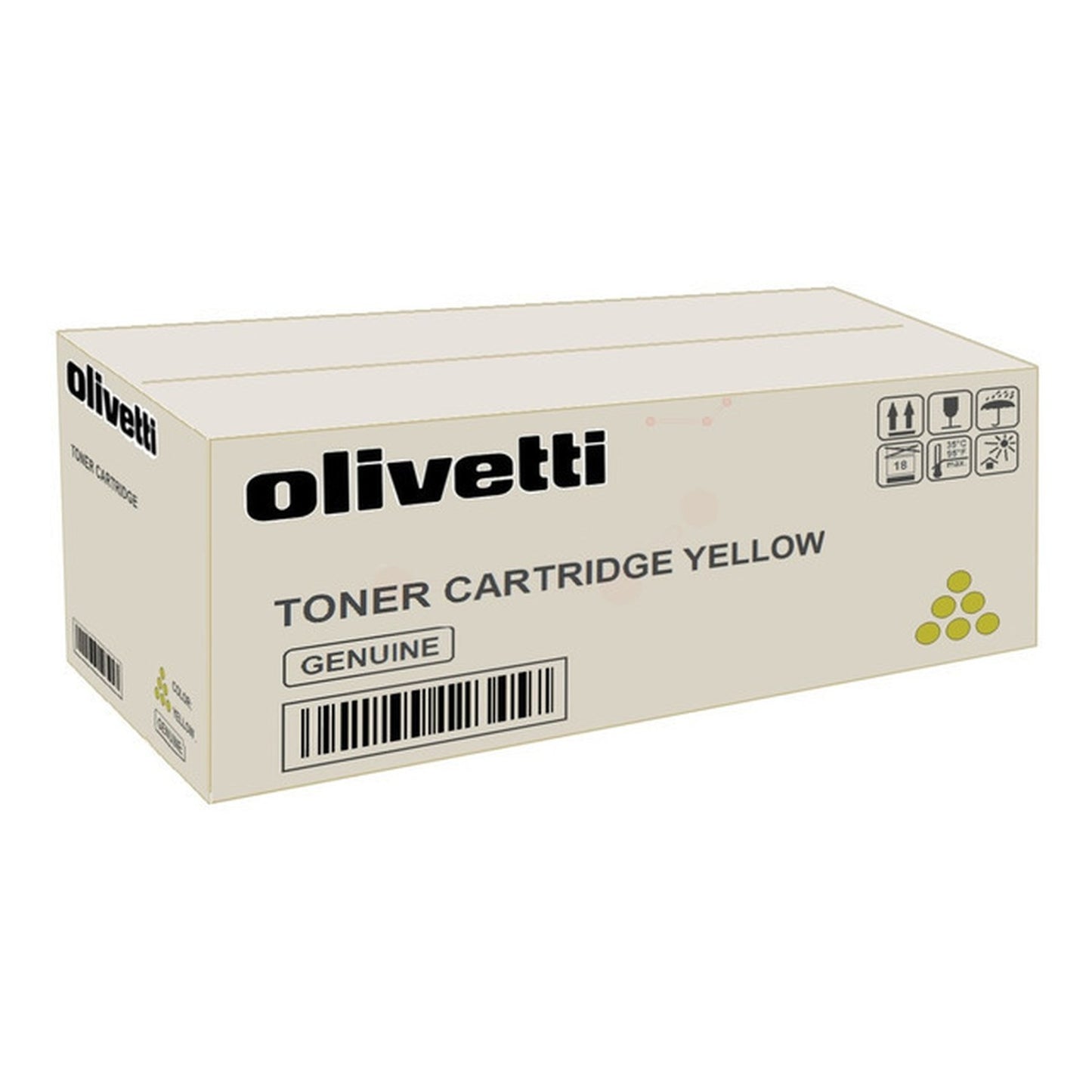 Toner d'origine Olivetti B1420 - jaune
