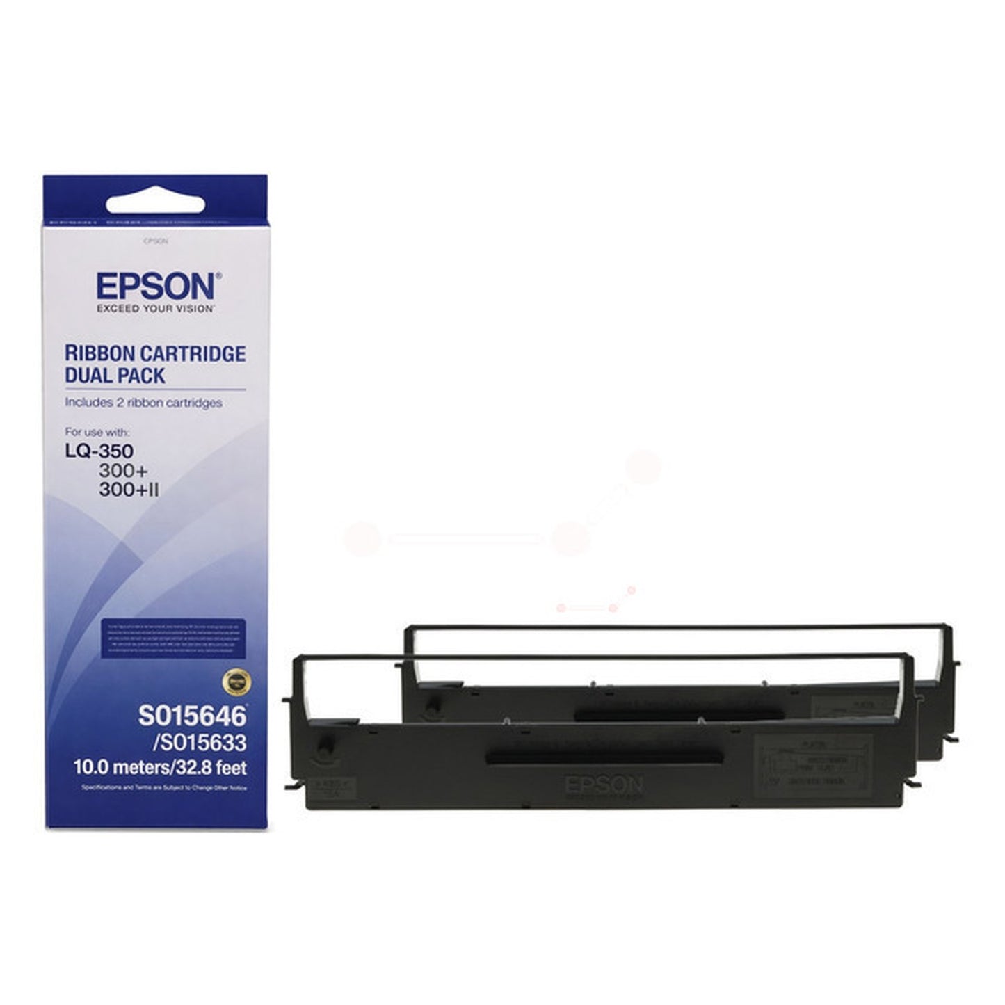 Ruban d'origine Epson C13S015646 / 7753 - noir