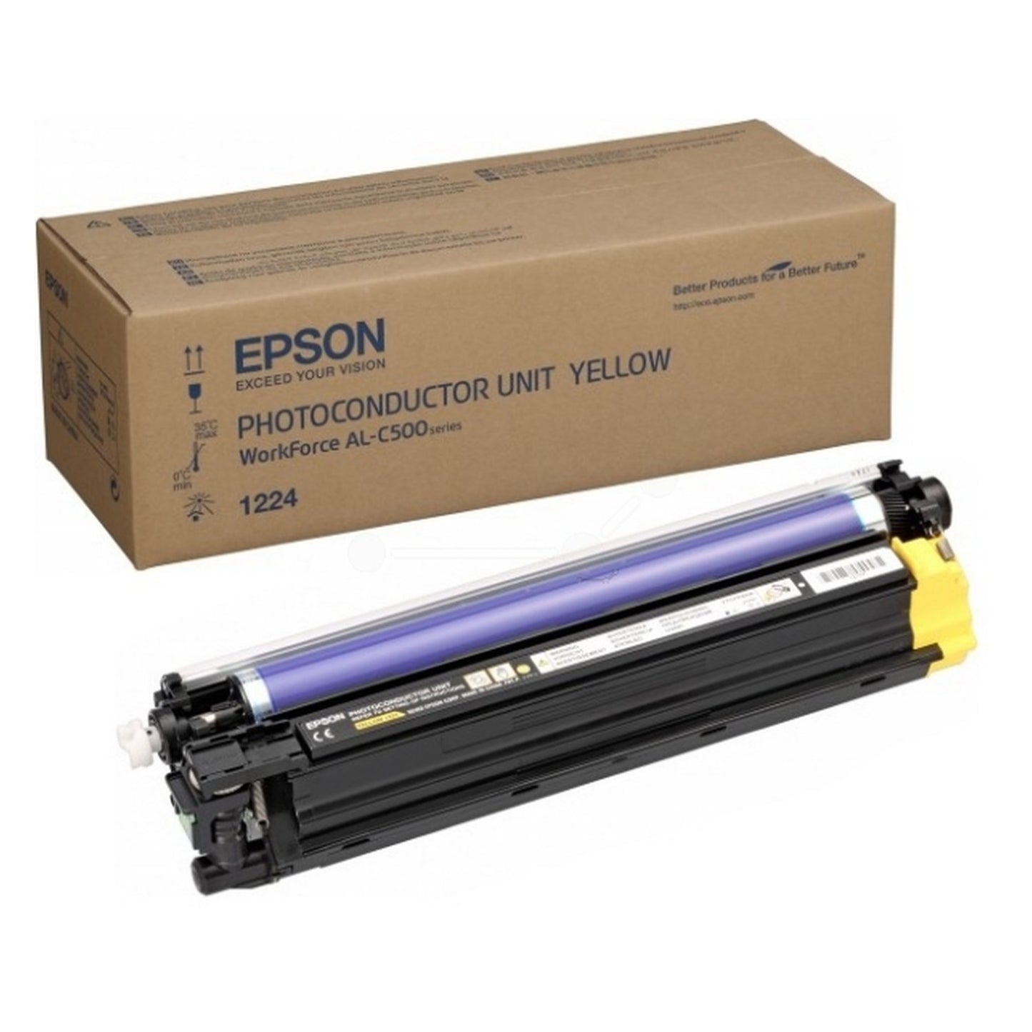 Tambour d'origine Epson C13S051224 / 1224 - jaune