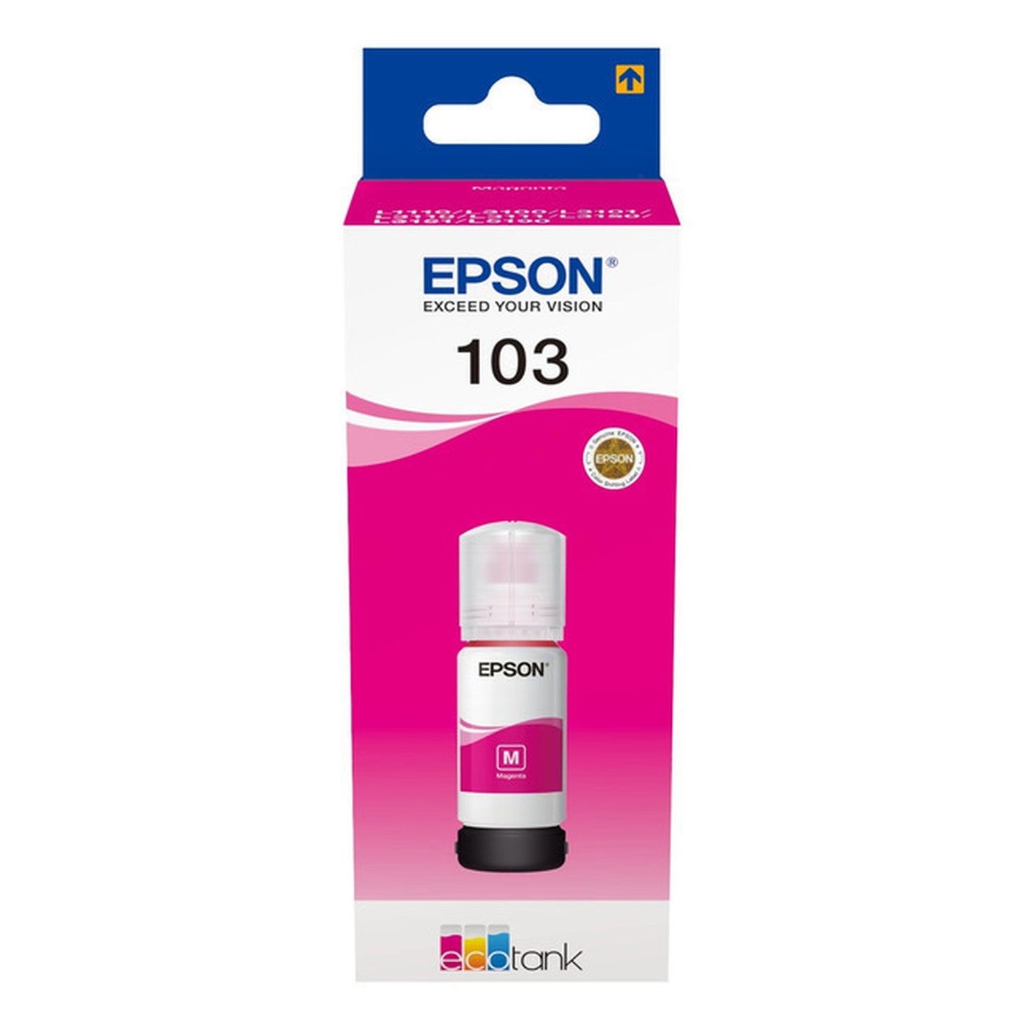 Bouteille d'encre d'origine Epson C13T00S34A / 103 - magenta