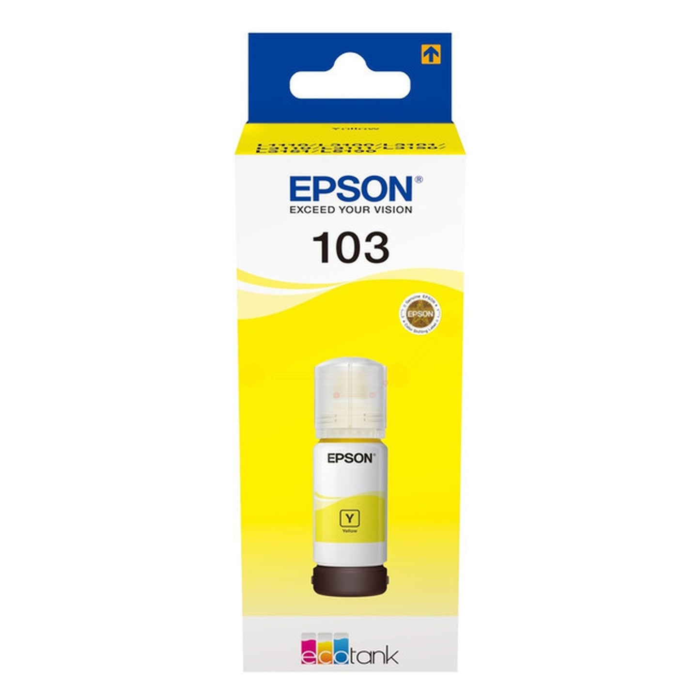 Bouteille d'encre d'origine Epson C13T00S44A / 103 - jaune