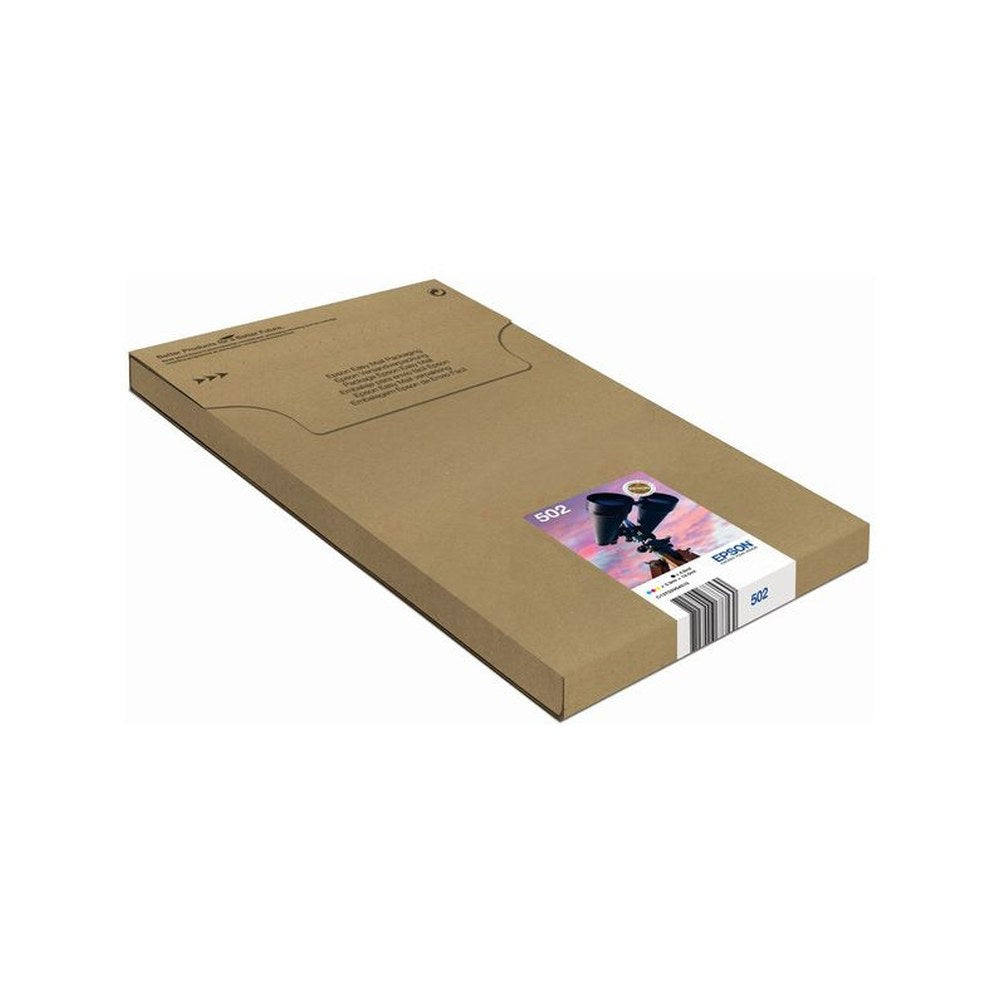Cartouches d'origines Epson C13T02V64510 / 502 - multipack 4 couleurs : noire, cyan, magenta, jaune