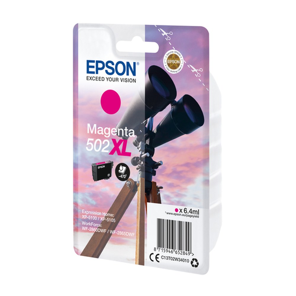 Cartouche d'origine Epson C13T02W34020 / 502XL - magenta