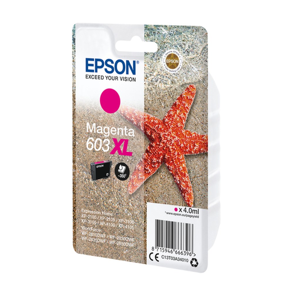 Cartouche d'origine Epson C13T03A34020 / 603XL - magenta