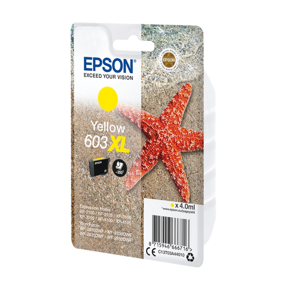 Cartouche d'origine Epson C13T03A44020 / 603XL - jaune
