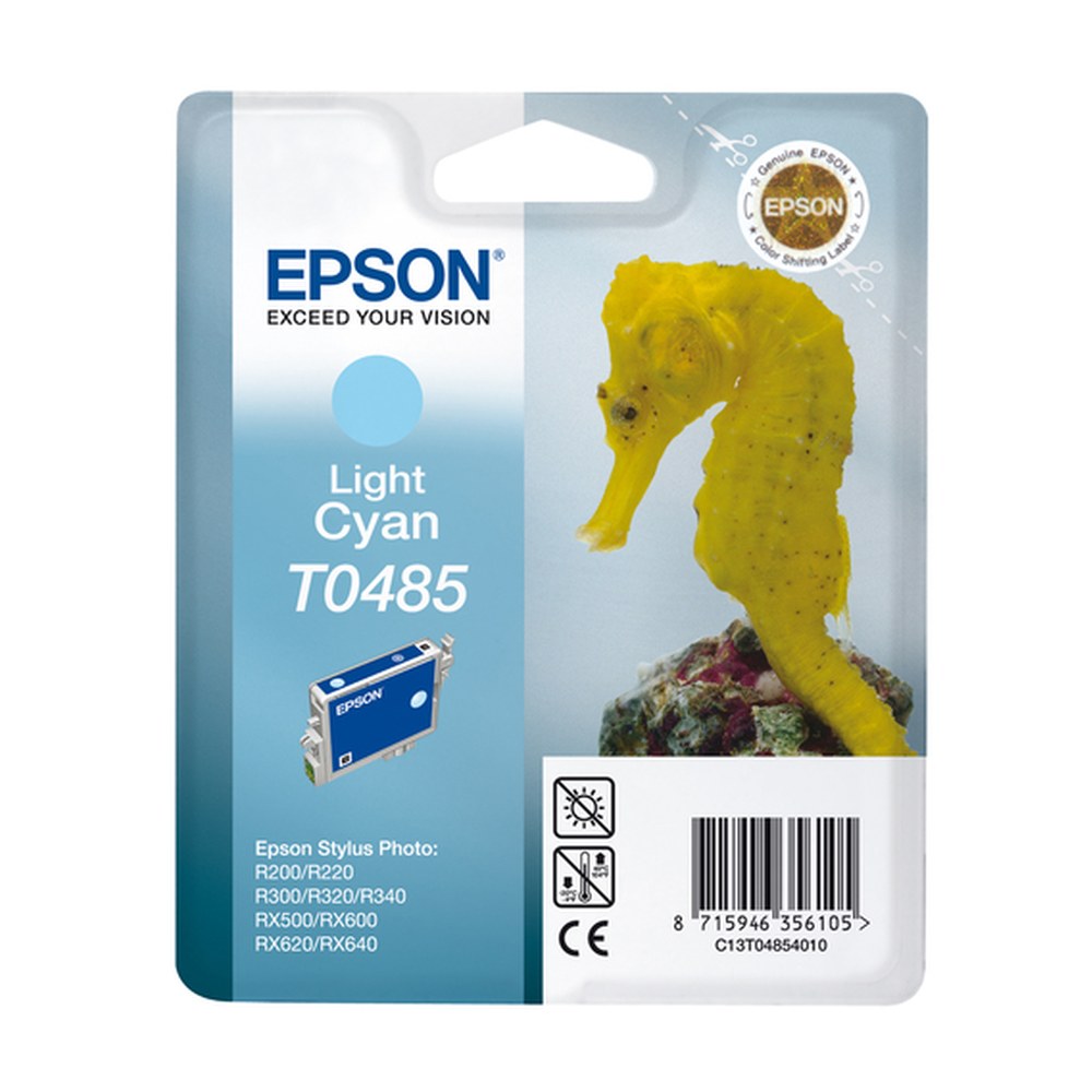 Cartouche d'origine Epson C13T04854010 / T0485 - cyan photo