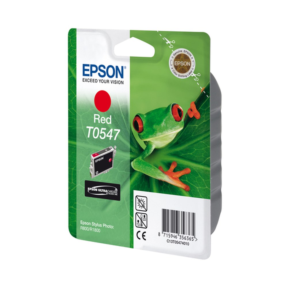 Cartouche d'origine Epson C13T05474010 / T0547 - rouge