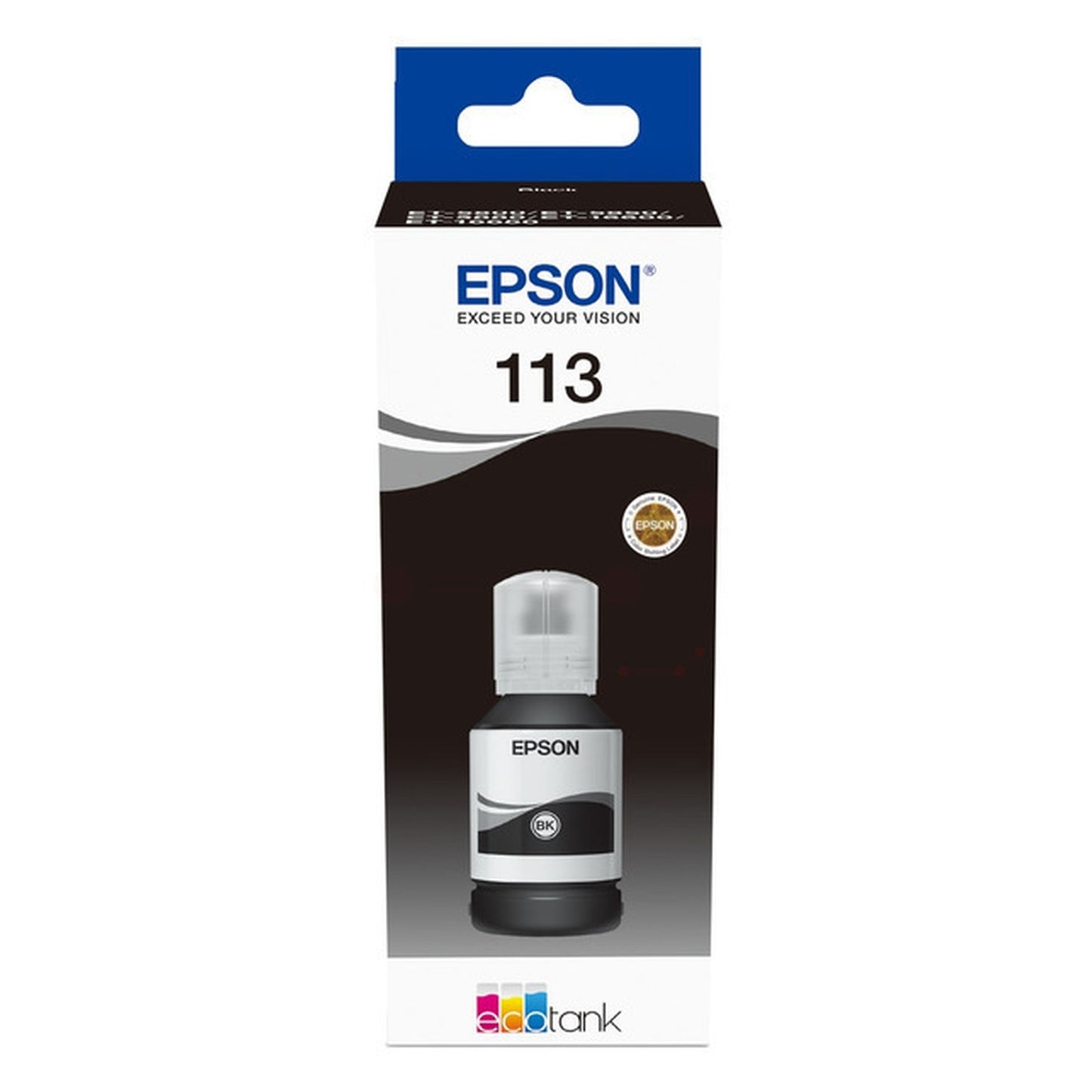 Bouteille d'encre d'origine Epson C13T06B140 / 113 - noire