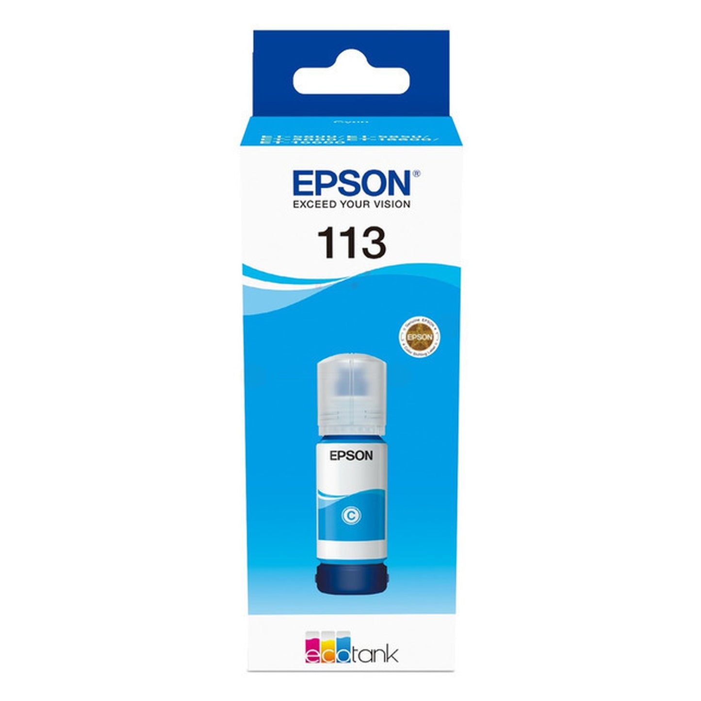 Bouteille d'encre d'origine Epson C13T06B240 / 113 - cyan