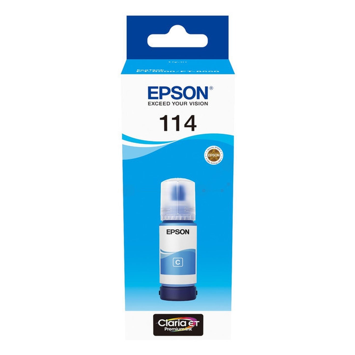 Bouteille d'encre d'origine Epson C13T07B240 / 114 - cyan