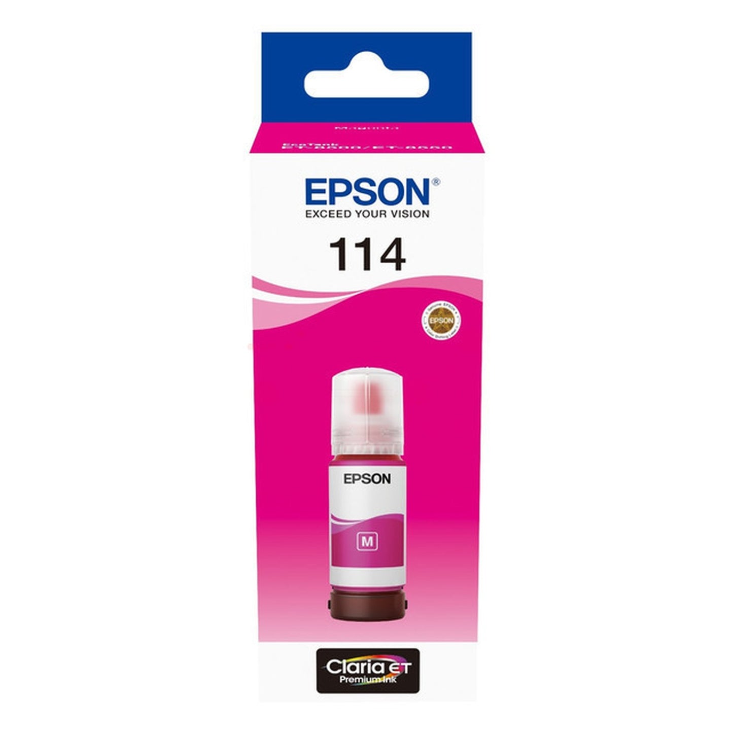 Bouteille d'encre d'origine Epson C13T07B340 / 114 - magenta