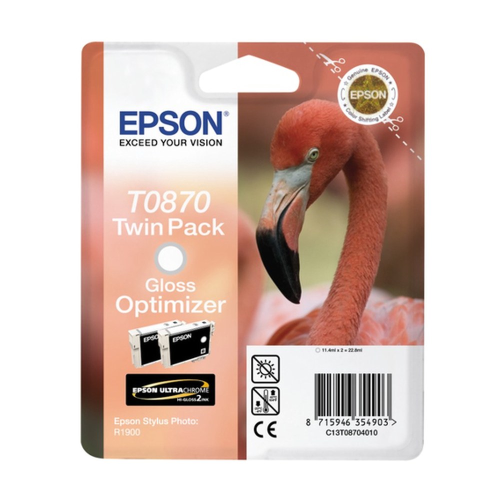 Cartouche d'origine Epson C13T08704010 / T0870