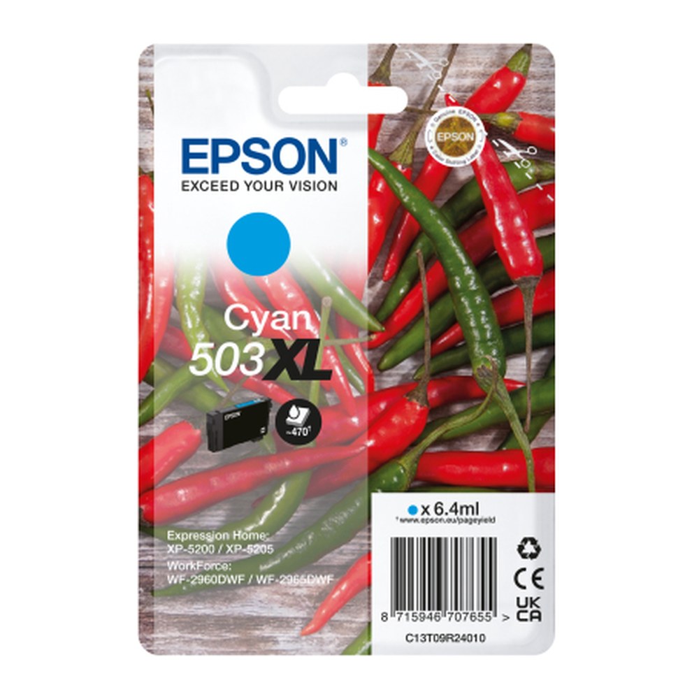 Cartouche d'origine Epson C13T09R24020 / 503XL - cyan