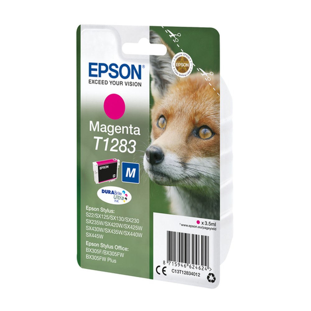 Cartouche d'origine Epson C13T12834022 / T1283 - magenta