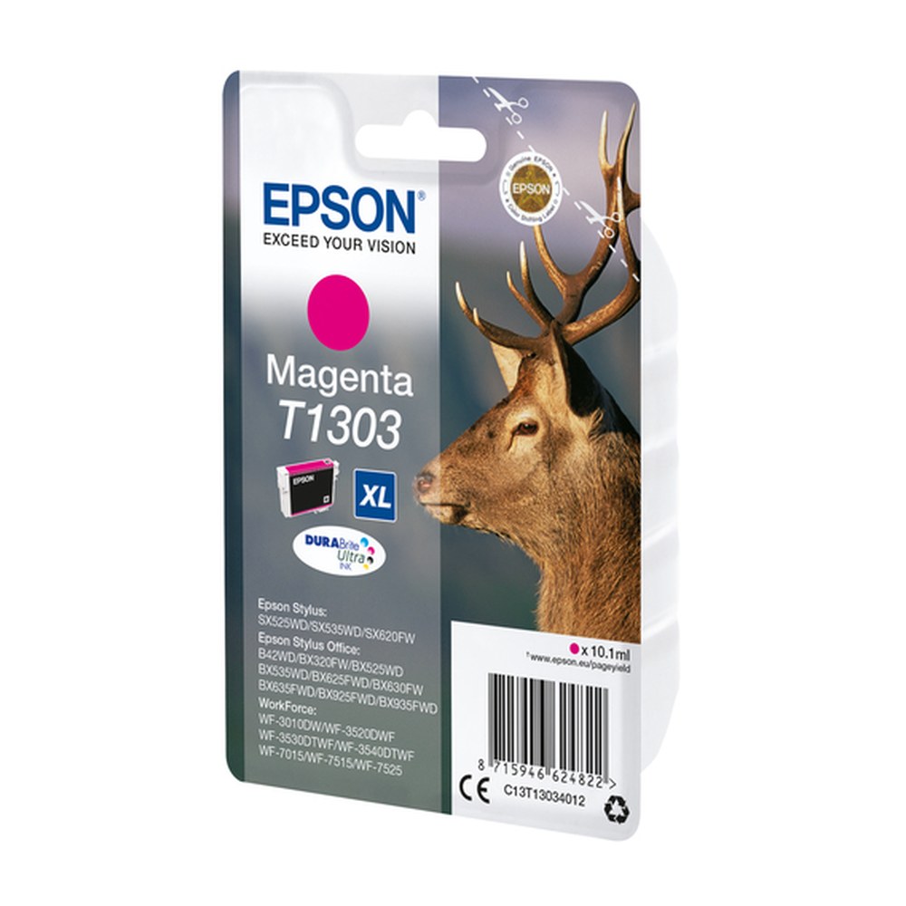 Cartouche d'origine Epson C13T13034012 / T1303 - magenta