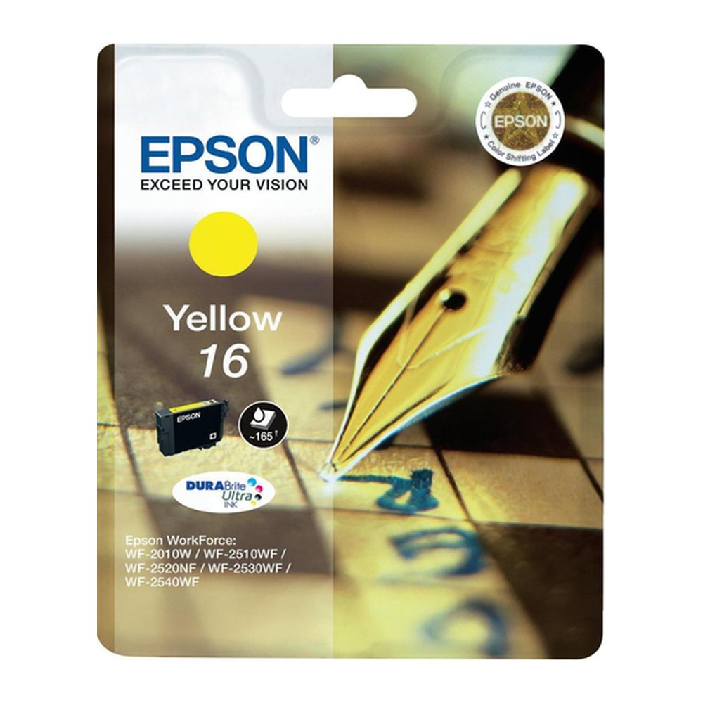 Cartouche d'origine Epson C13T16244010 / 16 - jaune