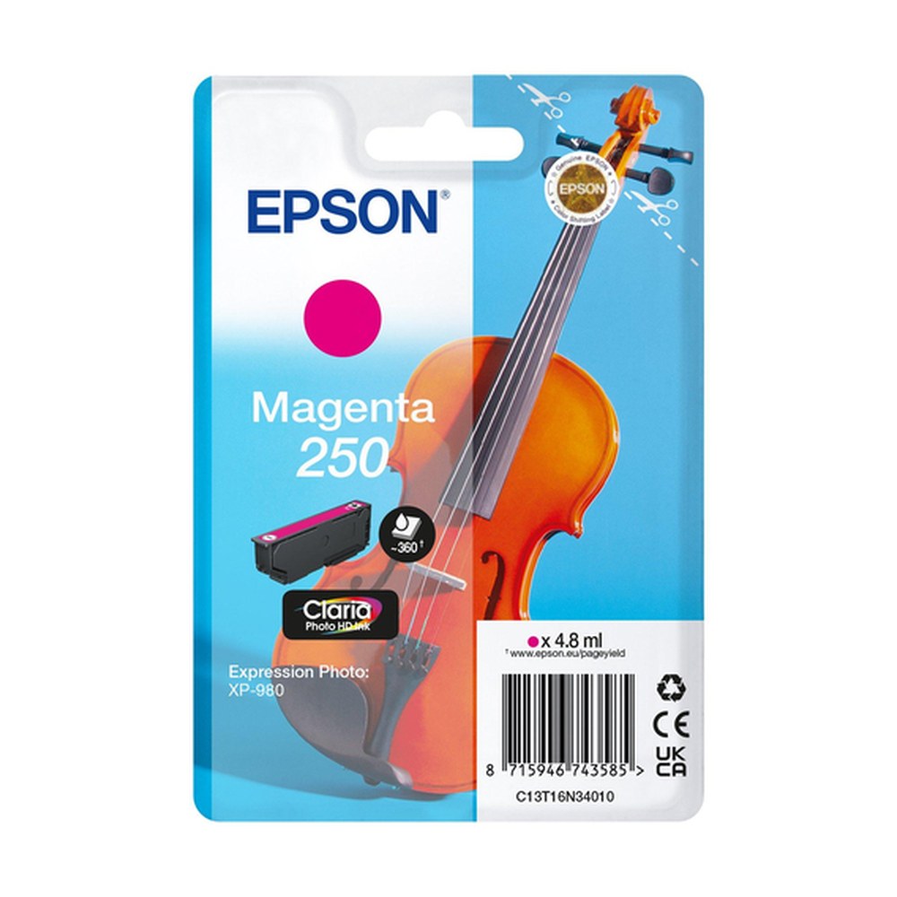 Cartouche d'origine Epson C13T16N34010 / 250 - magenta