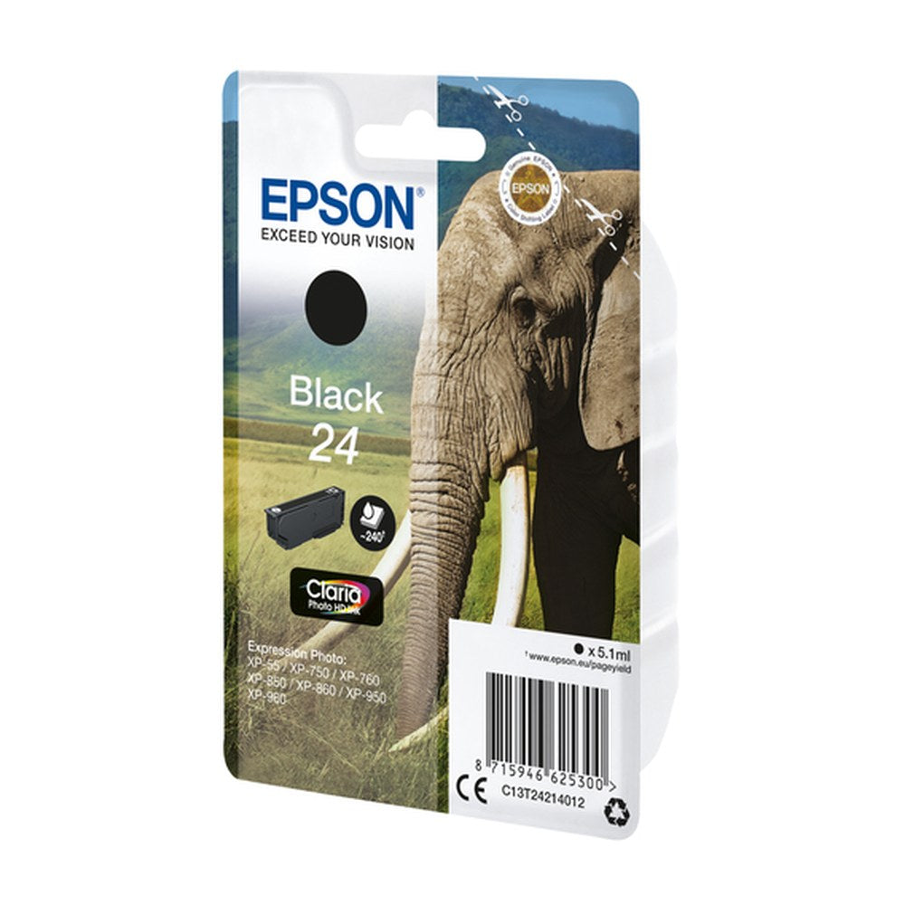Cartouche d'origine Epson C13T24214022 / 24 - noire
