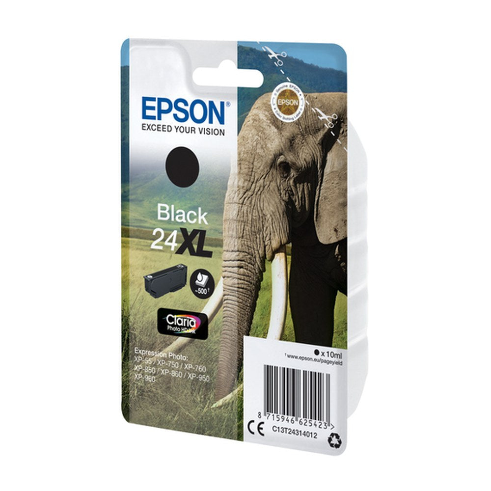 Cartouche d'origine Epson C13T24314022 / 24XL - noire