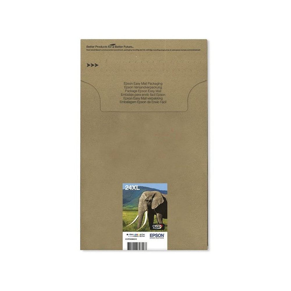 Cartouches d'origines Epson C13T24384510 / 24XL - multipack 6 couleurs : noire, cyan, magenta, jaune