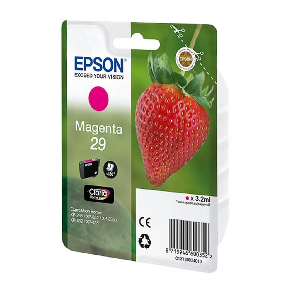 Cartouche d'origine Epson C13T29834010 / 29 - magenta