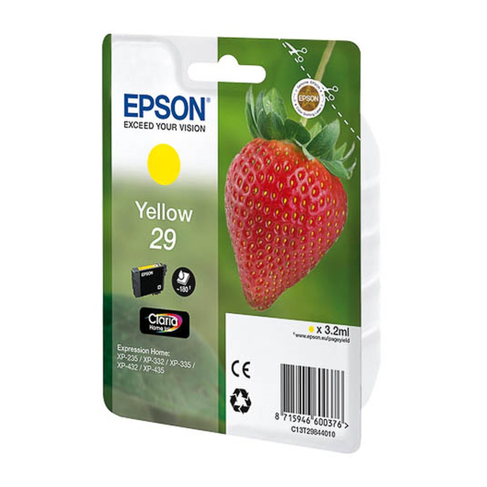 Cartouche d'origine Epson C13T29844010 / 29 - jaune