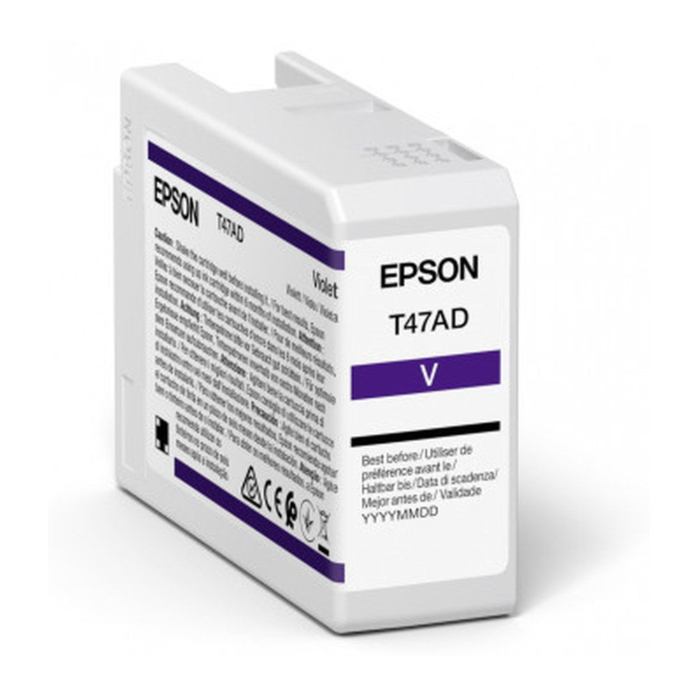 Cartouche d'origine Epson C13T47AD00 / T47AD - violette