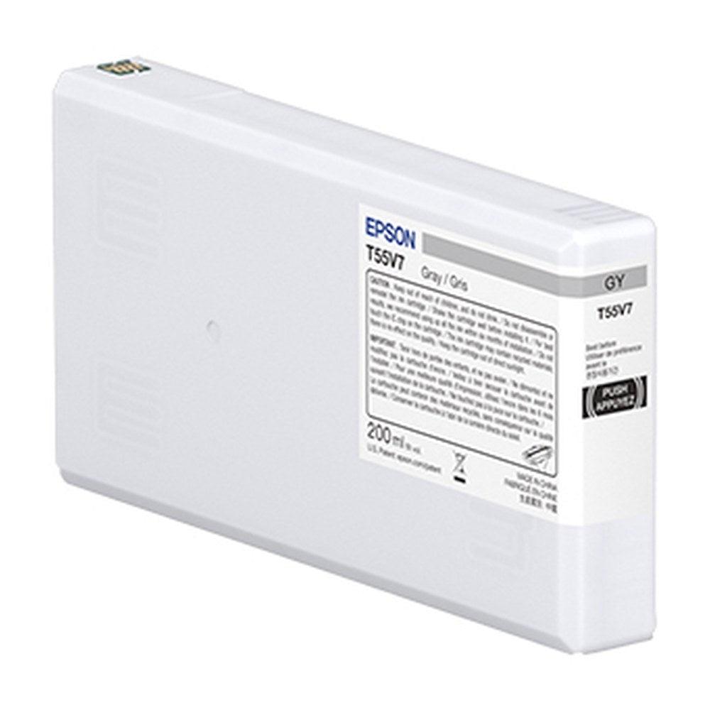 Cartouche d'origine Epson C13T55W700 - grise