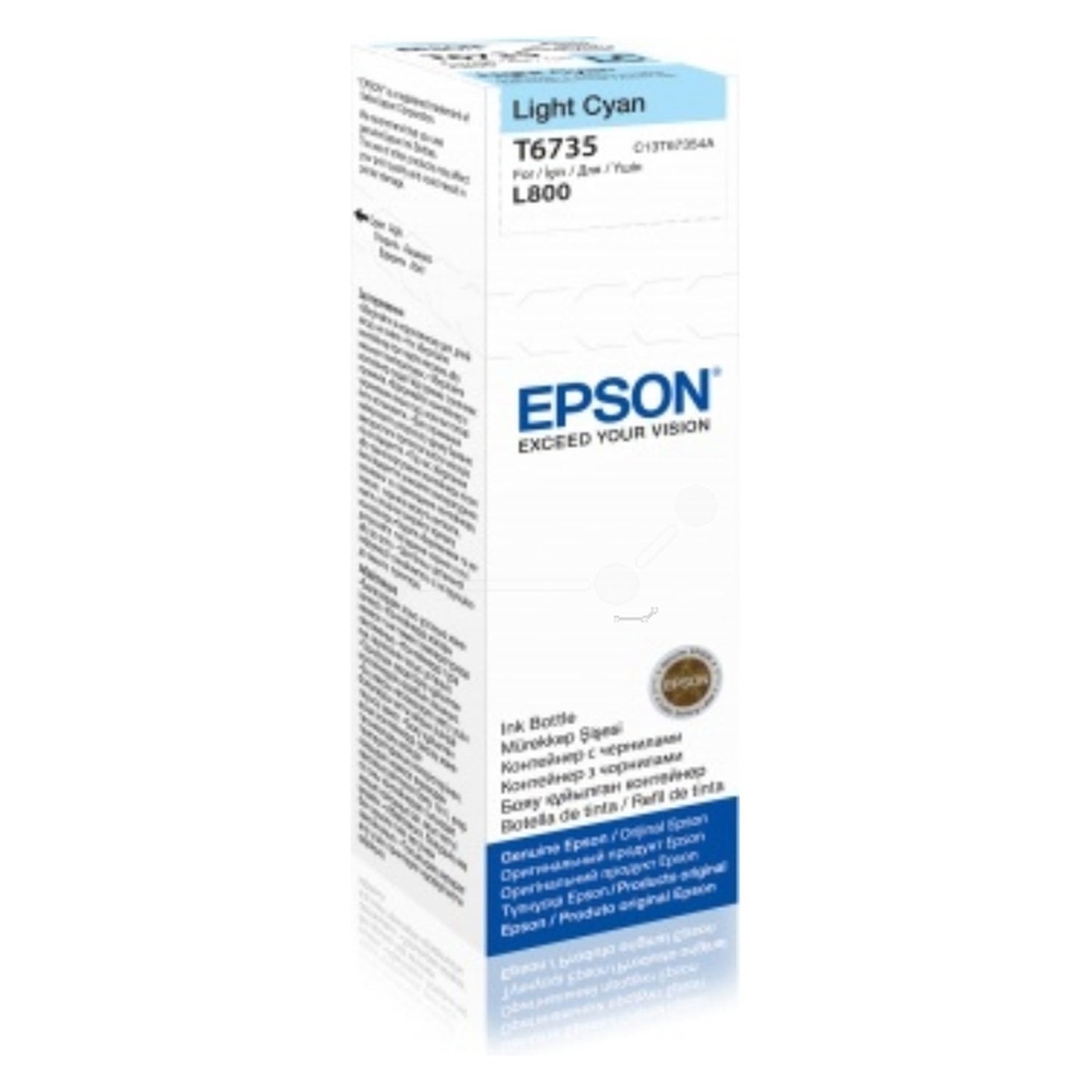 Bouteille d'encre d'origine Epson C13T67354A / T6735 - cyan photo