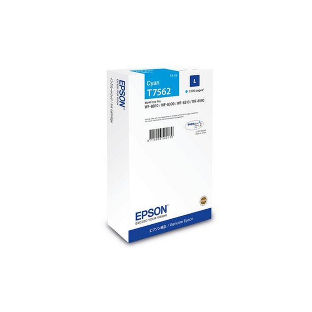 Cartouche d'origine Epson C13T75624N / T7562 - cyan