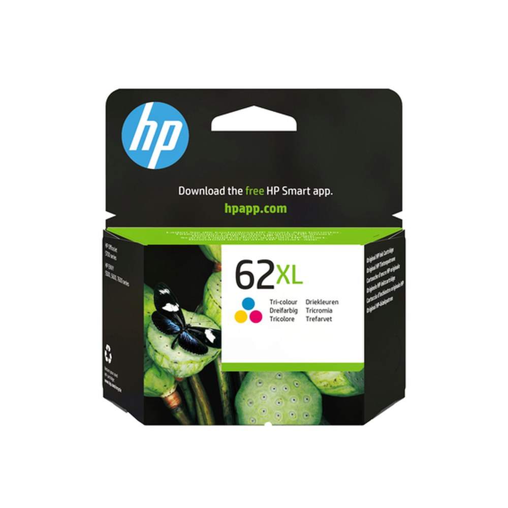 Cartouche d'origine HP C2P07AE / 62XL - multicouleur