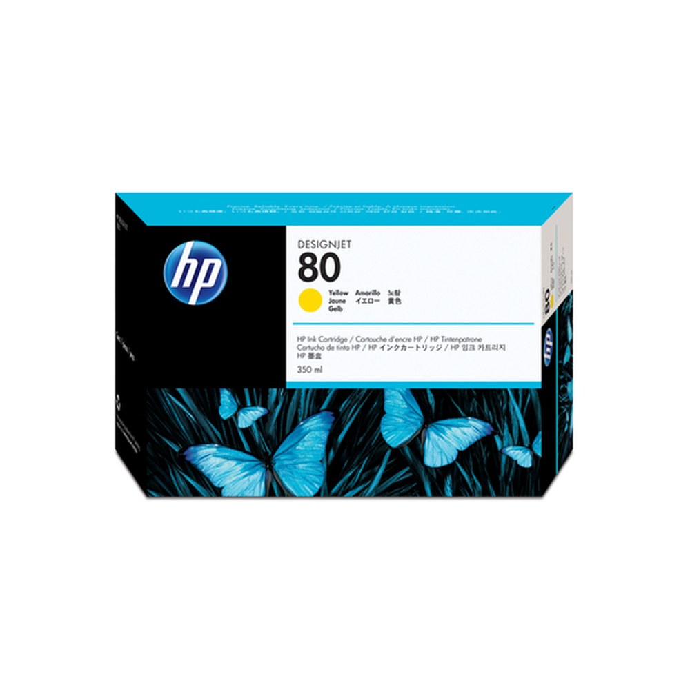 Cartouche d'origine HP C4848A / 80 - jaune
