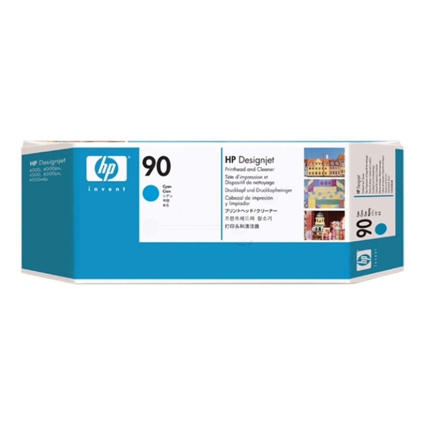 Tête d'impression d'origine HP C5055A / 90 - cyan