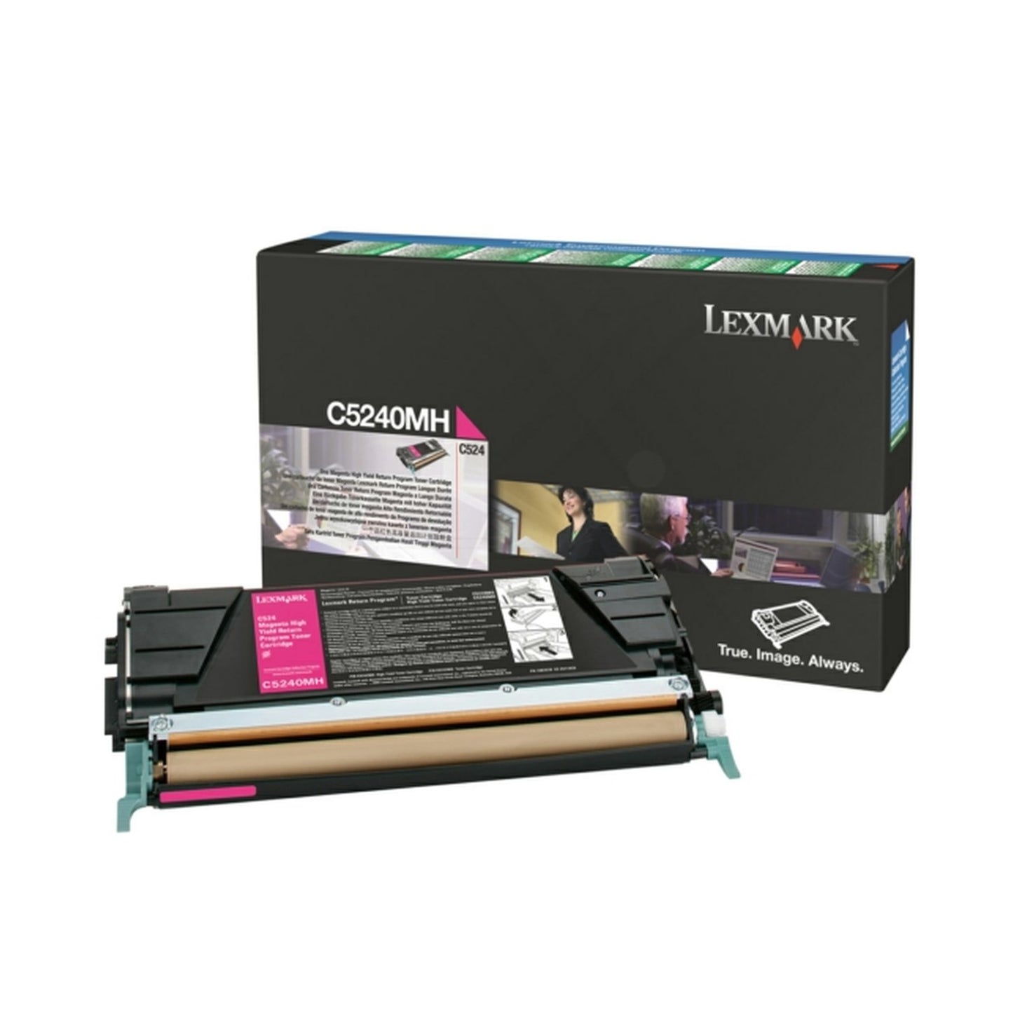 Toner d'origine Lexmark C5240MH - magenta