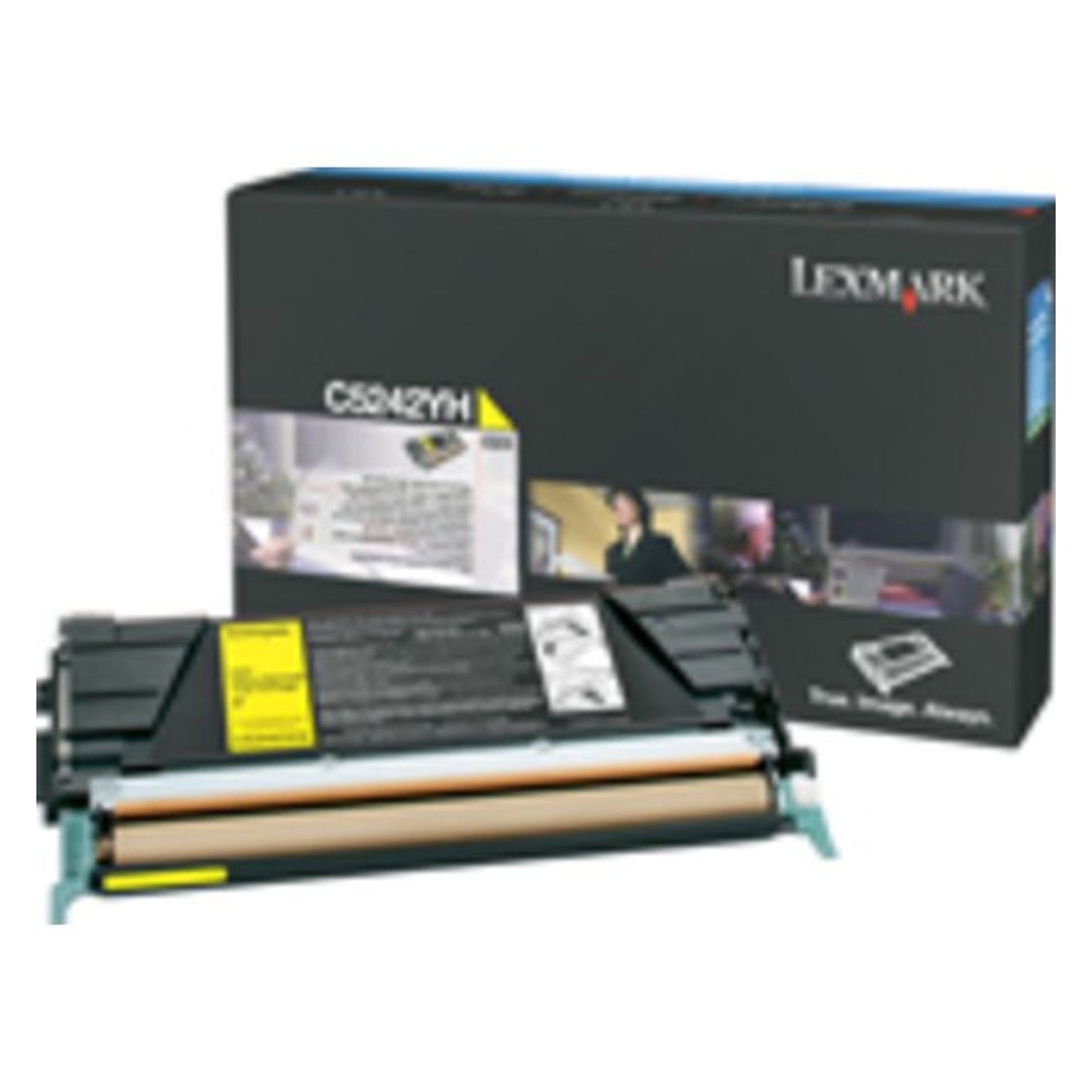 Toner d'origine Lexmark C524H3YG - jaune