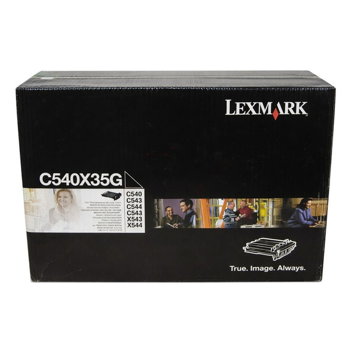Tambour d'origine Lexmark C540X35G - noir