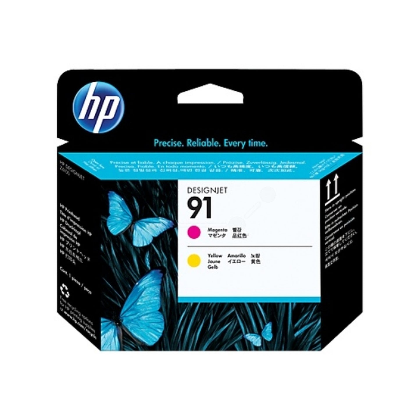 Tête d'impression d'origine HP C9461A / 91 - magenta, jaune