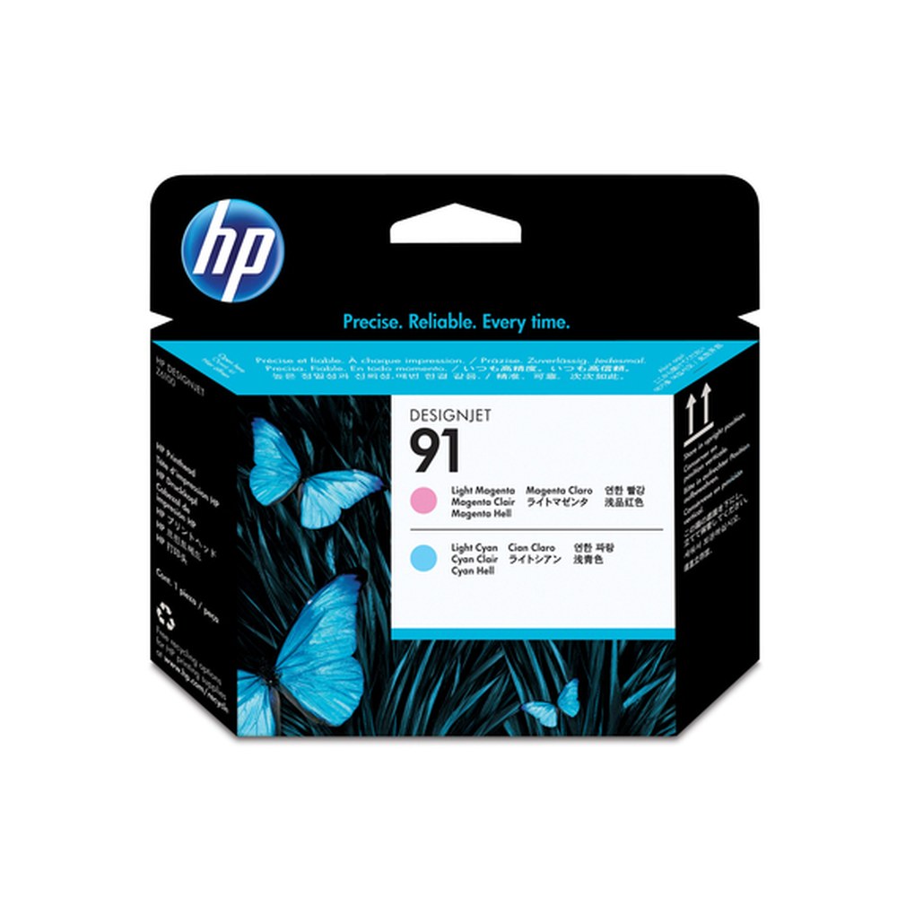 Cartouche d'origine HP C9462A / 91 - cyan, magenta claire