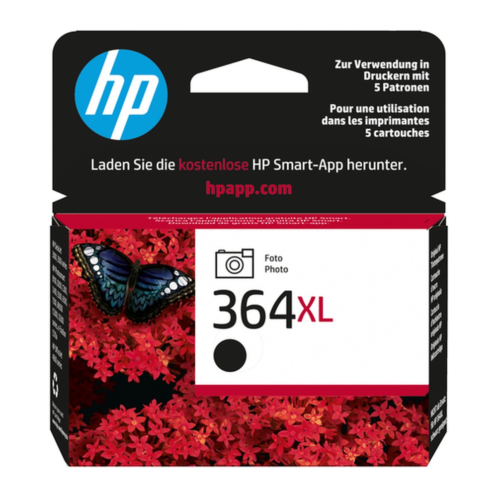 Cartouche d'origine HP CB322EE / 364XL - noire