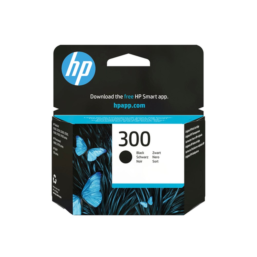 Cartouche d'origine HP CC640EE / 300 - noire