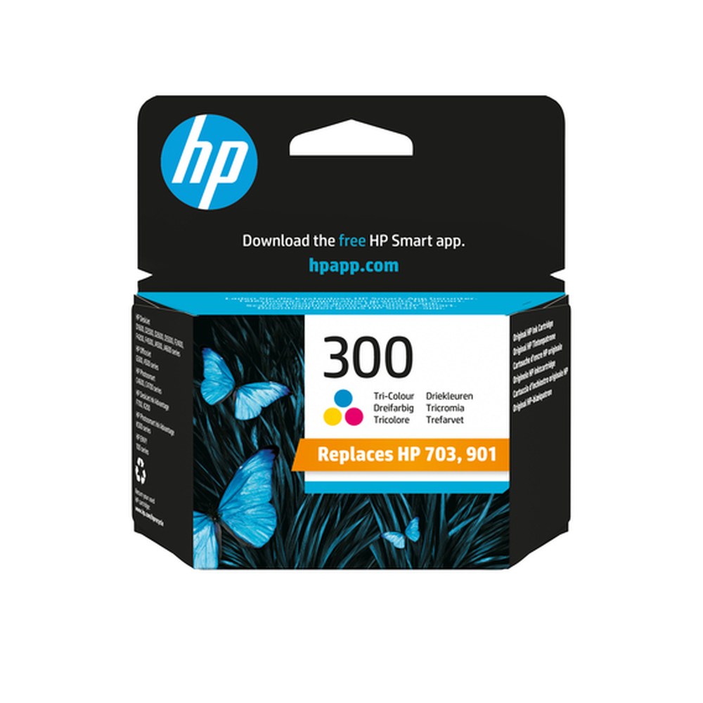 Cartouche d'origine HP CC643EE / 300 - multicouleur