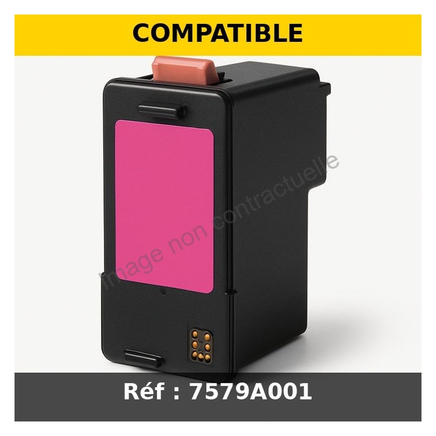 Cartouche compatible Canon 7579A001 / BCI-1411 PM - magenta photo
