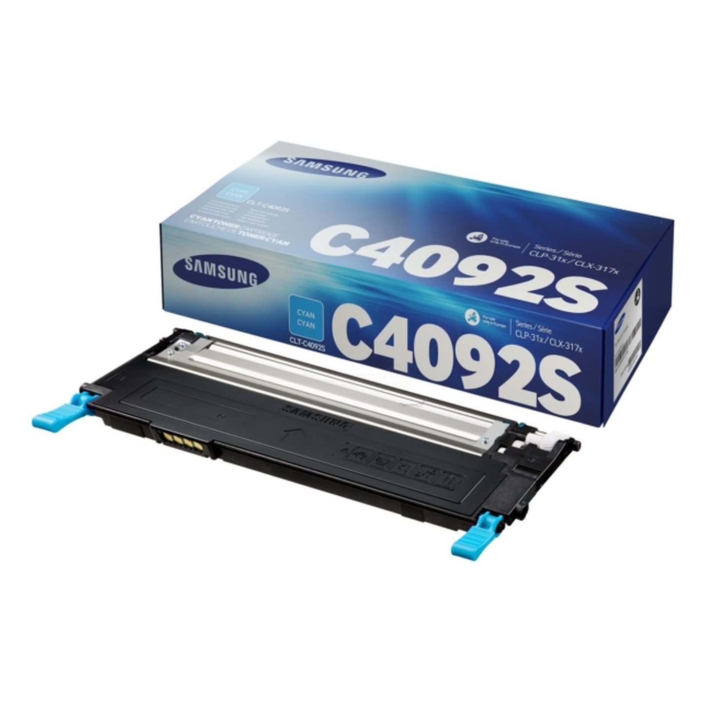 Toner d'origine Samsung CLTC4092SELS / C4092S - cyan