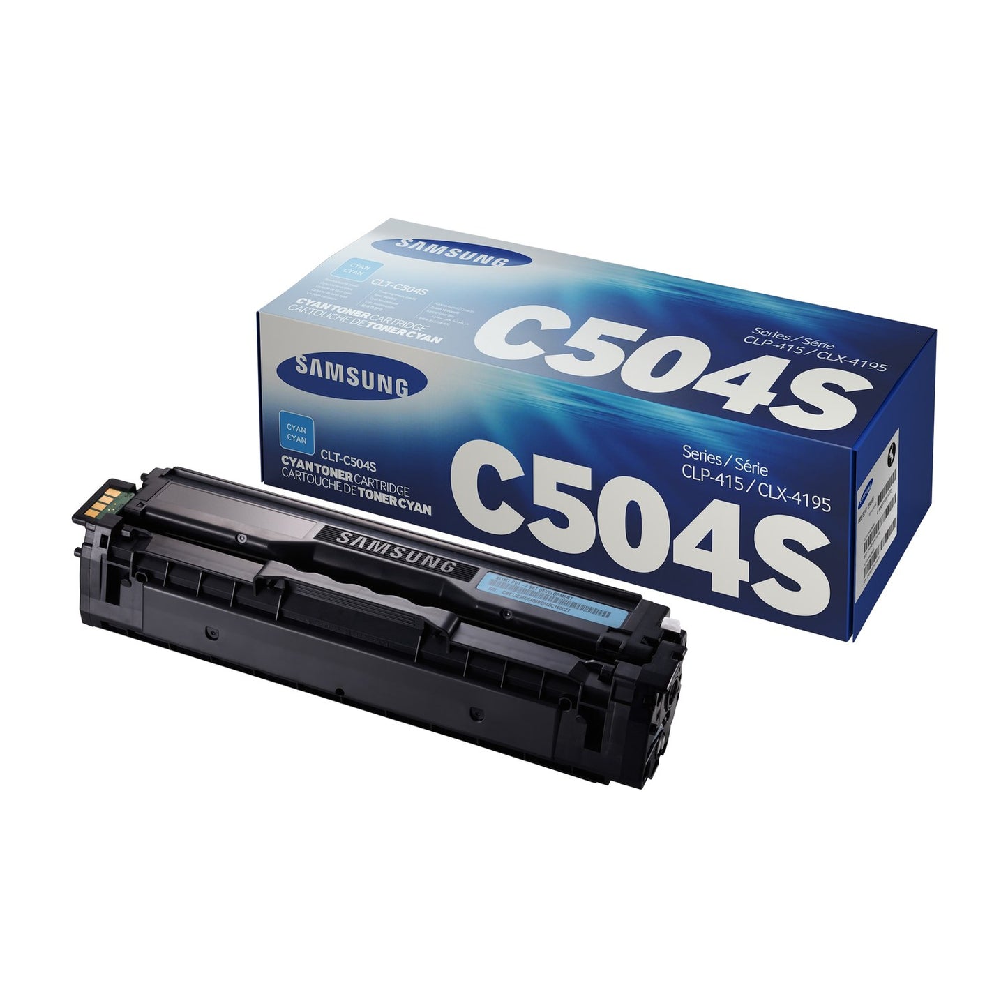 Toner d'origine Samsung CLTC504SELS / C504 - cyan