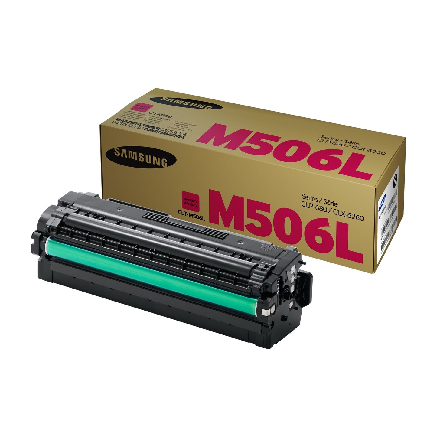 Toner d'origine Samsung CLTM506LELS / M506L - magenta