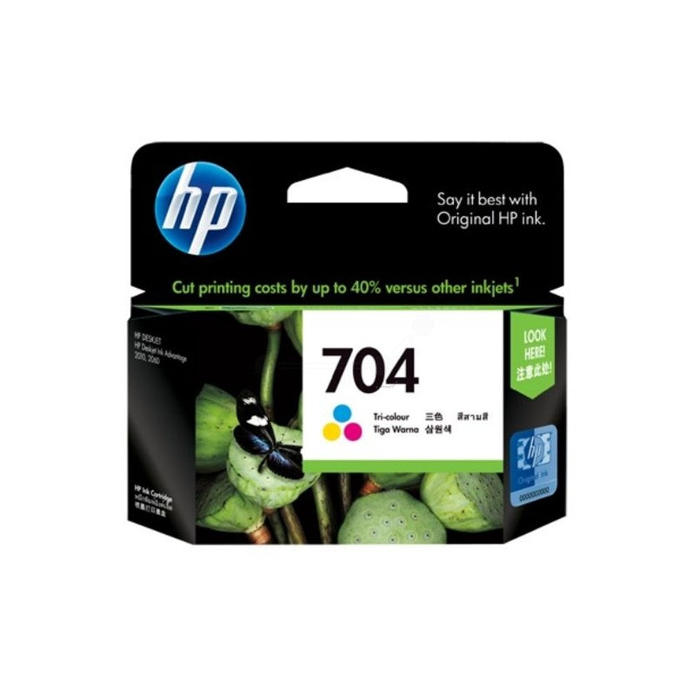 Cartouche d'origine HP CN693AE / 704 - multicouleur