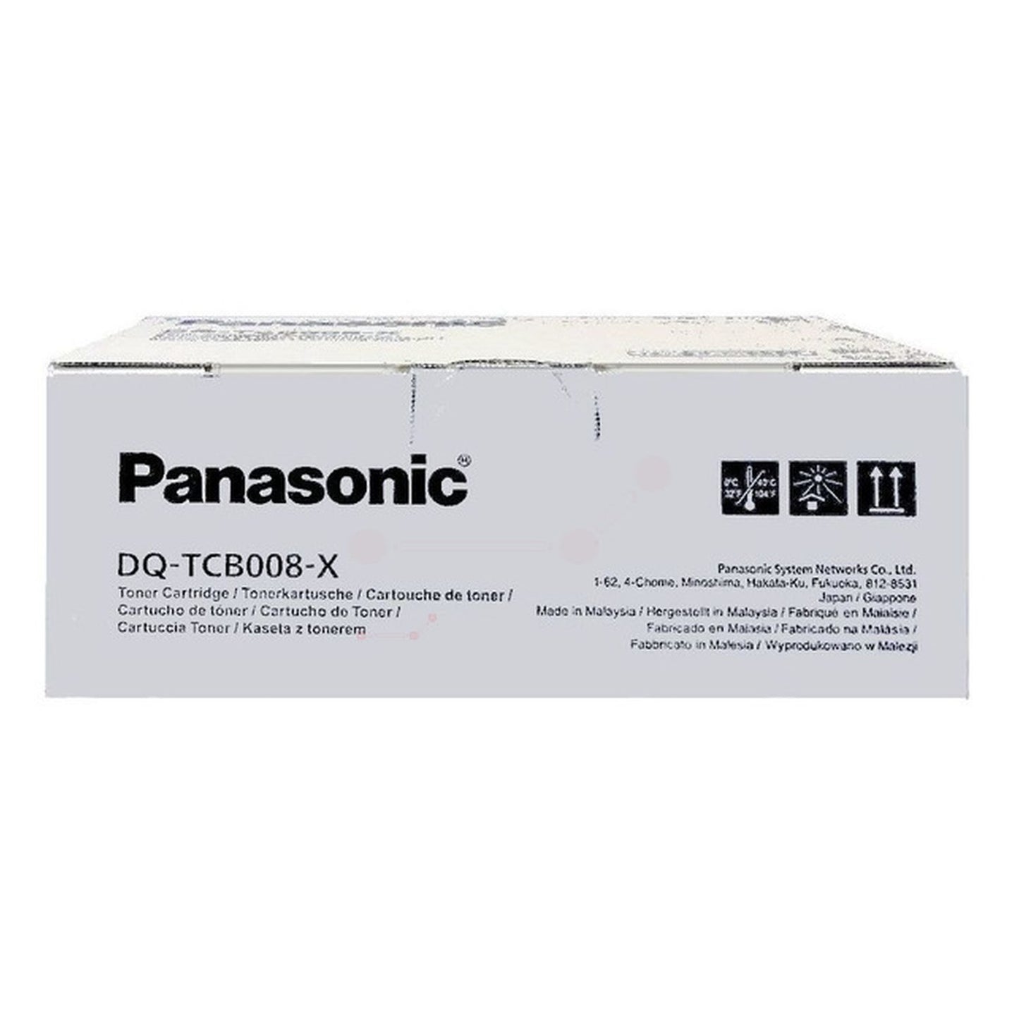 Toner d'origine Panasonic DQTCB008X - noir