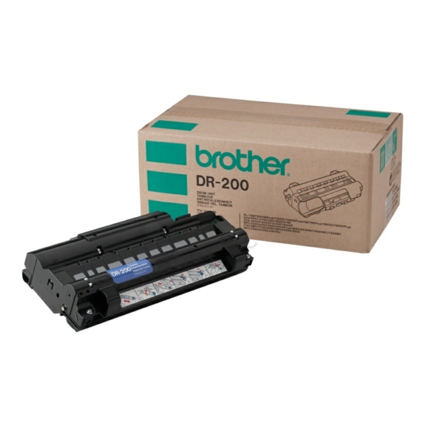 Tambour de Marque BROTHER DR200 Noir (drum) (20 000 pages)