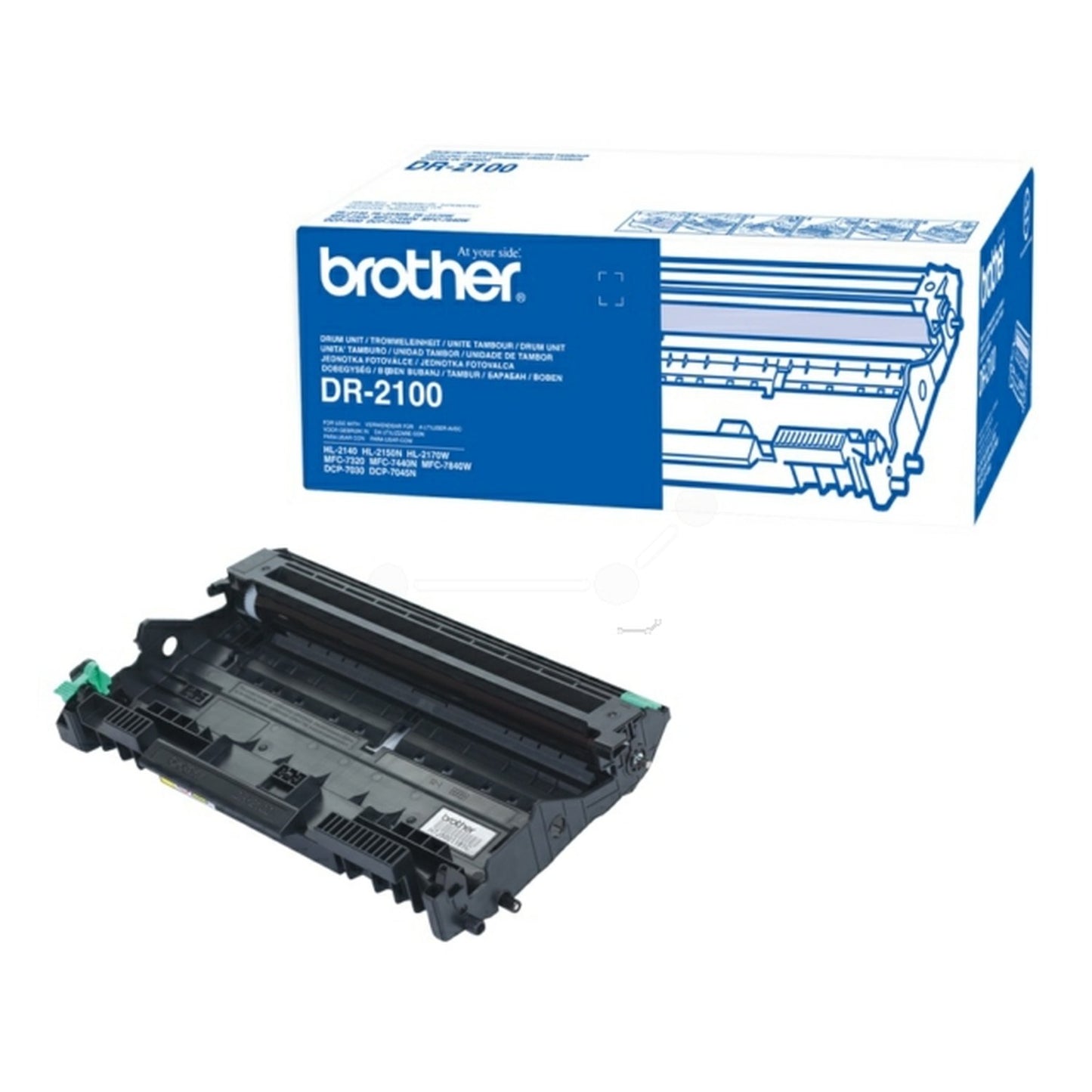Tambour de Marque BROTHER DR2100 Noir Haute Capacité ( 12000 pages )